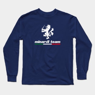 Minardi F-1 Team Vintage Art Long Sleeve T-Shirt